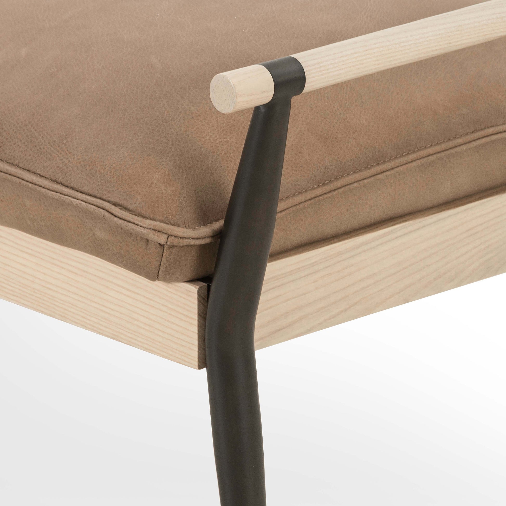 Charlotte Bench by Four Hands. Made from unique in a modern style.