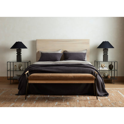 Charlotte Bench by Four Hands. Made from unique in a modern style.