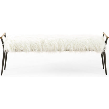 Charlotte Bench by Four Hands. Made from unique in a modern style.