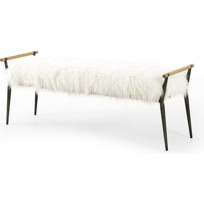 Charlotte Bench by Four Hands. Made from unique in a modern style.