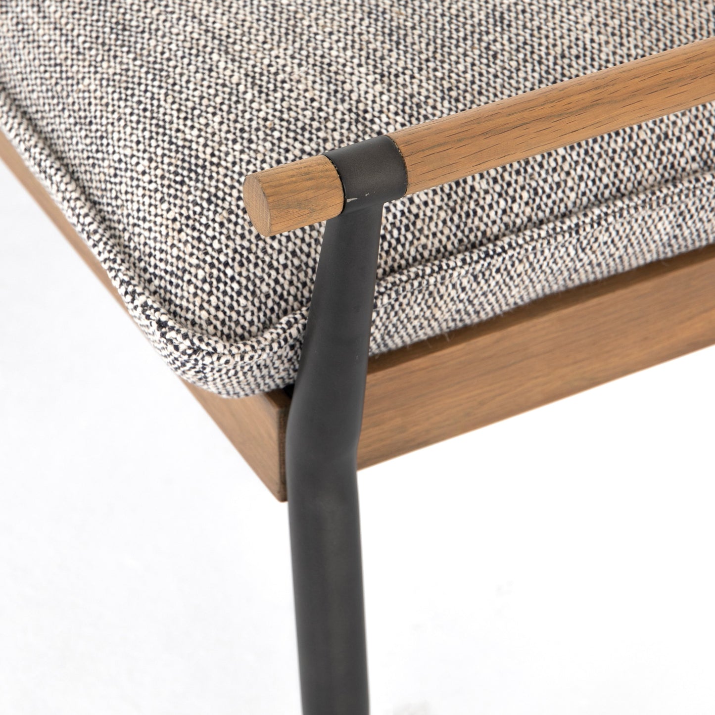 014 SI-1901400 | Closeup | Charlotte Bench by Four Hands. Made from unique in a modern style.