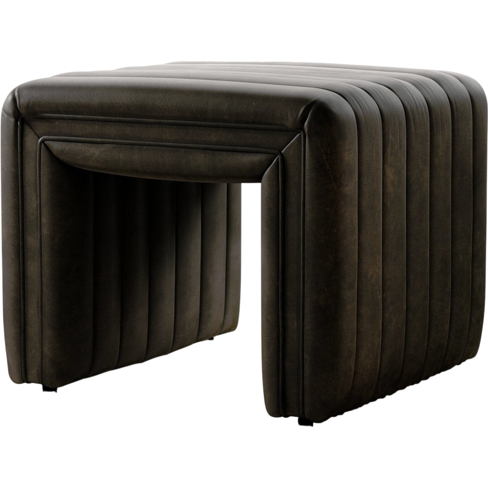 Augustine Ottoman by Four Hands. Made from unique in a modern style.