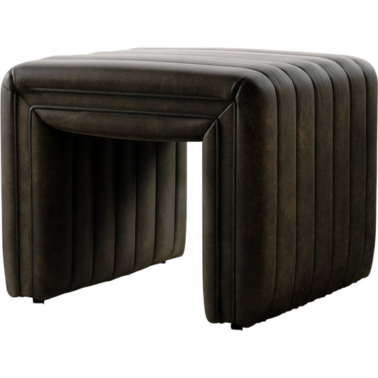 Augustine Ottoman by Four Hands. Made from unique in a modern style.