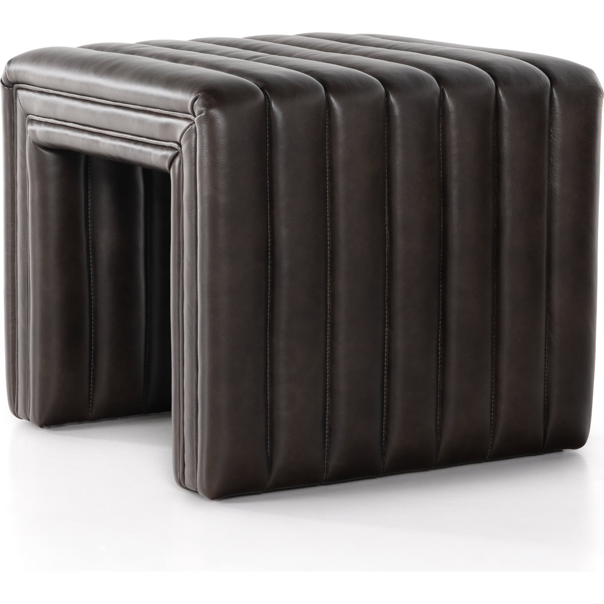 Augustine Ottoman by Four Hands. Made from unique in a modern style.