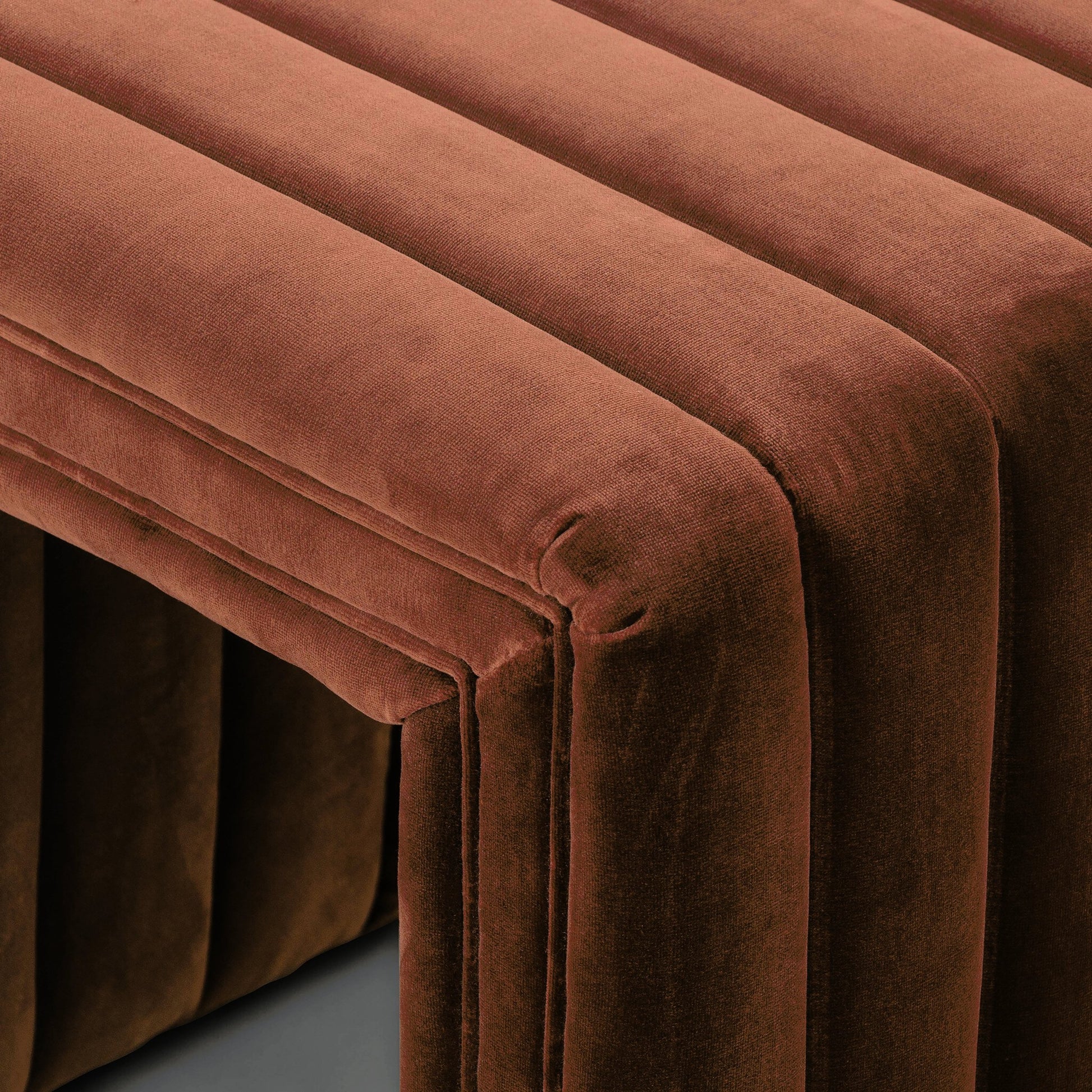 Augustine Ottoman by Four Hands. Made from unique in a modern style.