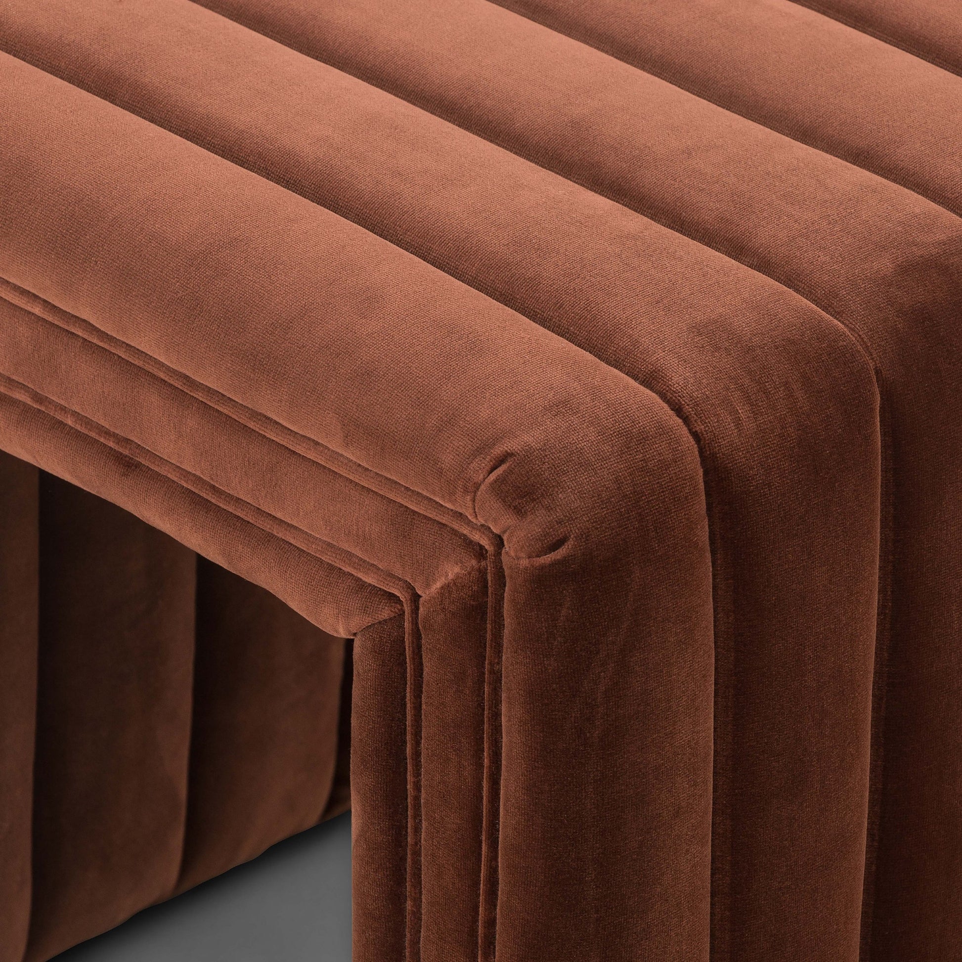 Augustine Ottoman by Four Hands. Made from unique in a modern style.