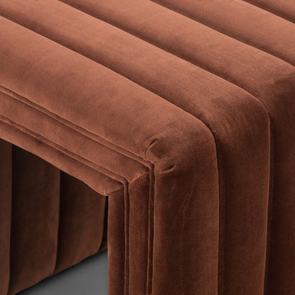 Augustine Ottoman by Four Hands. Made from unique in a modern style.