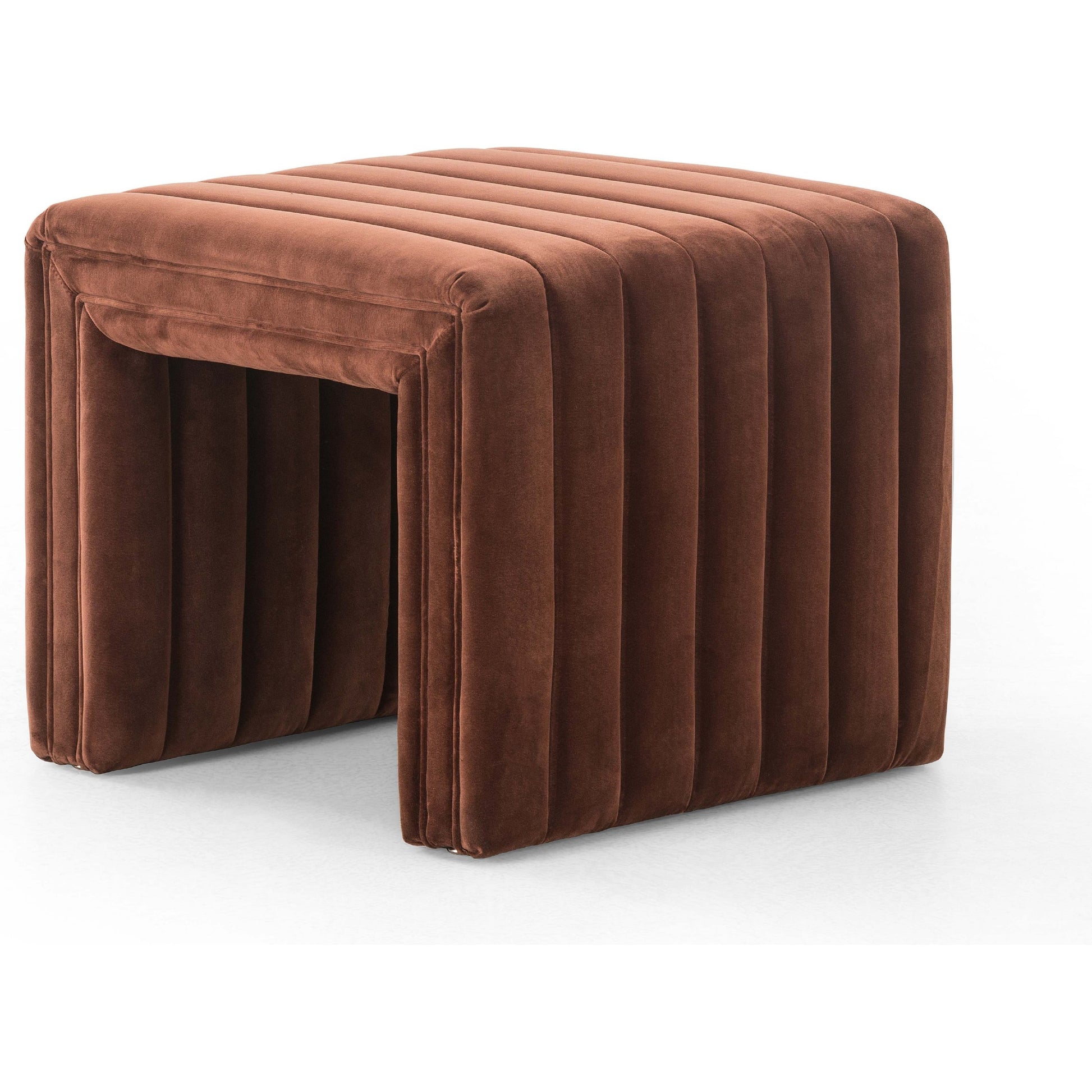 Augustine Ottoman by Four Hands. Made from unique in a modern style.
