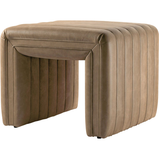 Augustine Ottoman by Four Hands. Made from unique in a modern style.