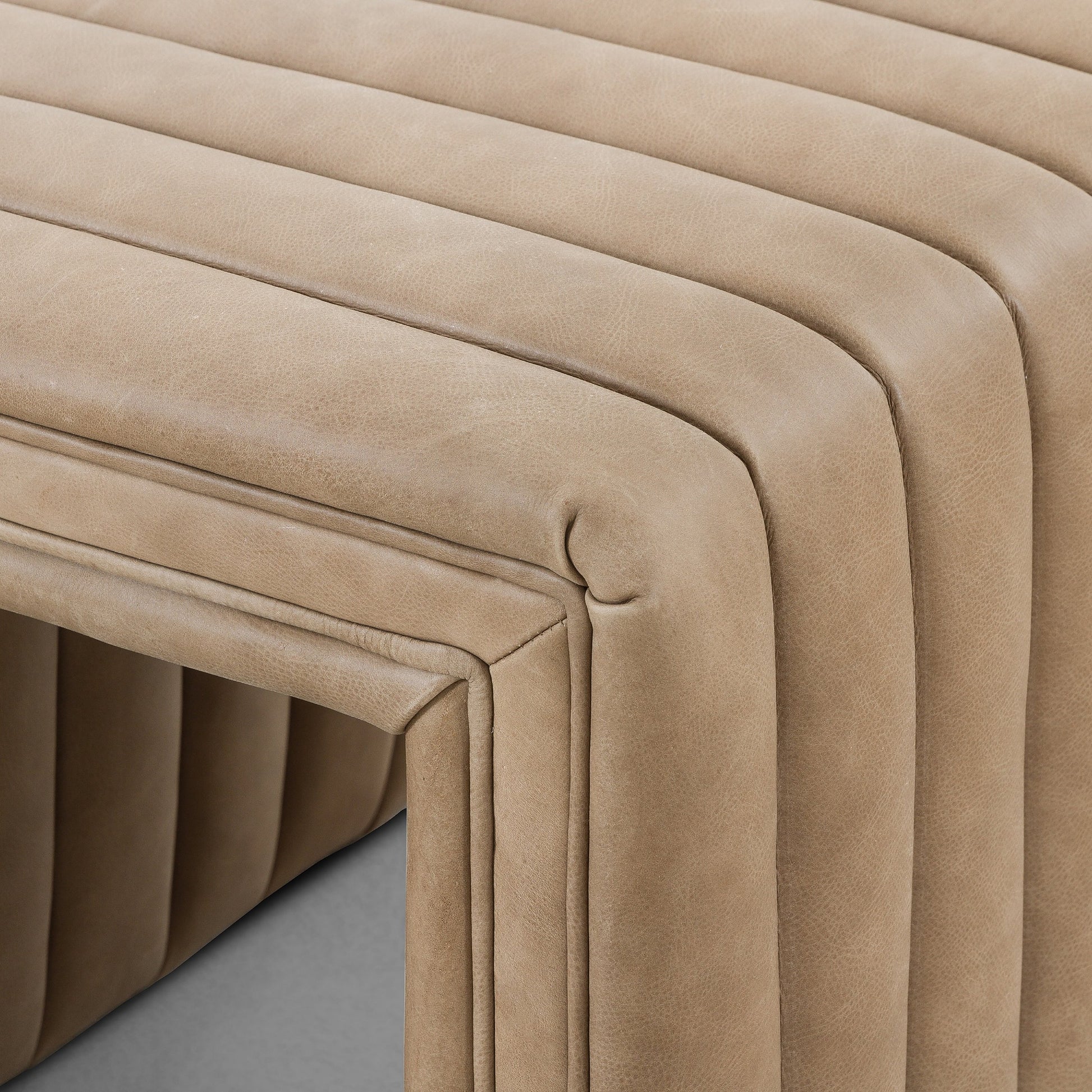 Augustine Ottoman by Four Hands. Made from unique in a modern style.
