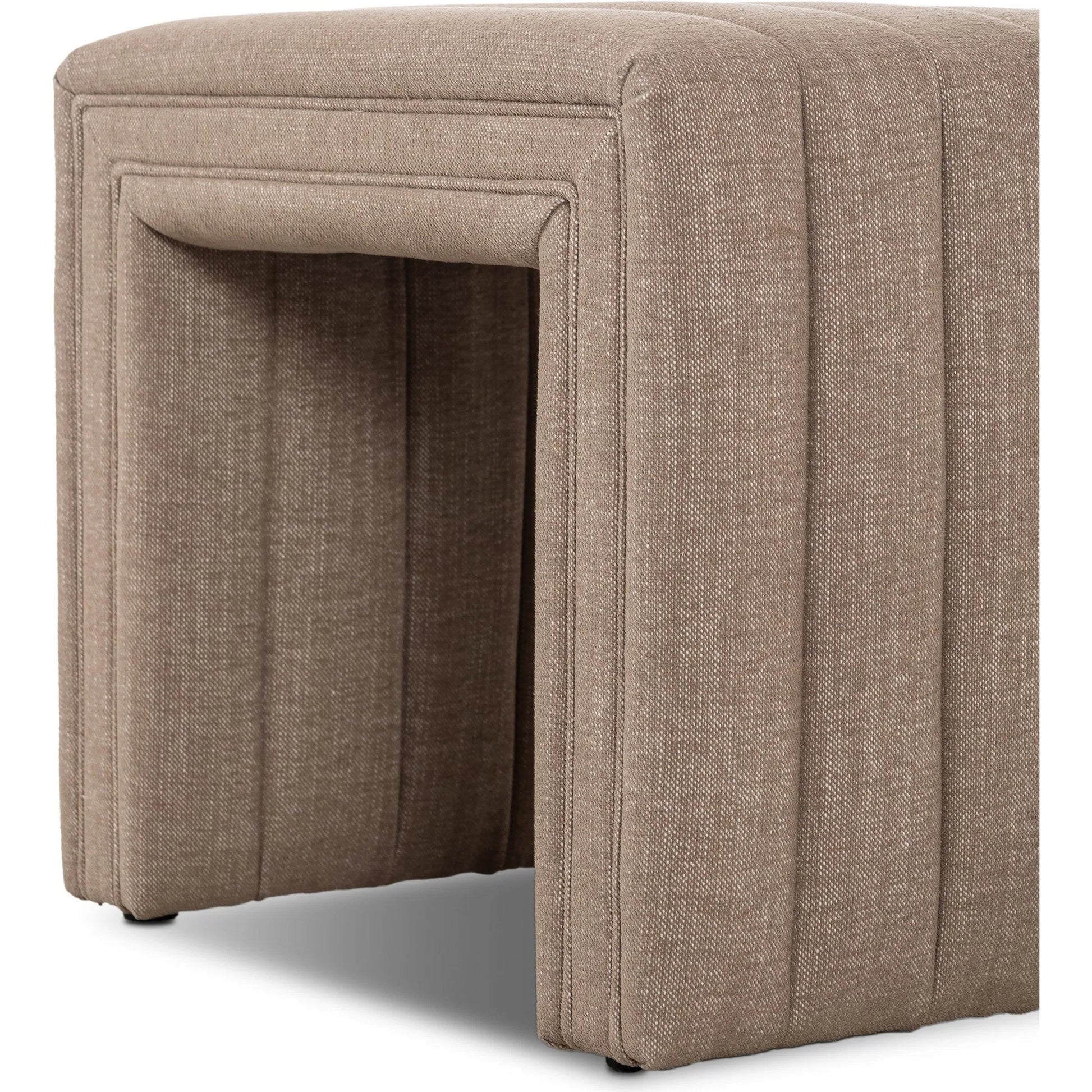 Augustine Ottoman by Four Hands. Made from unique in a modern style.