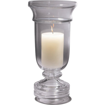 Massive Pillar Hurricane by Global Views. Made from glass in a transitional style.