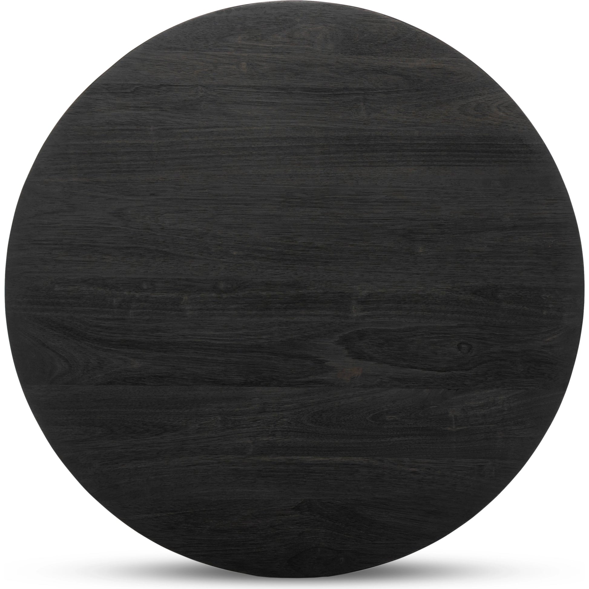 Mesa Round Coffee Table by Four Hands in light brushed parawood. Made from solid parawood in a eclectic & global style.