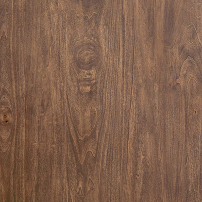 Trey 7 Drawer Dresser by Four Hands. Made from solid poplar, top grain leather in a rustic style.