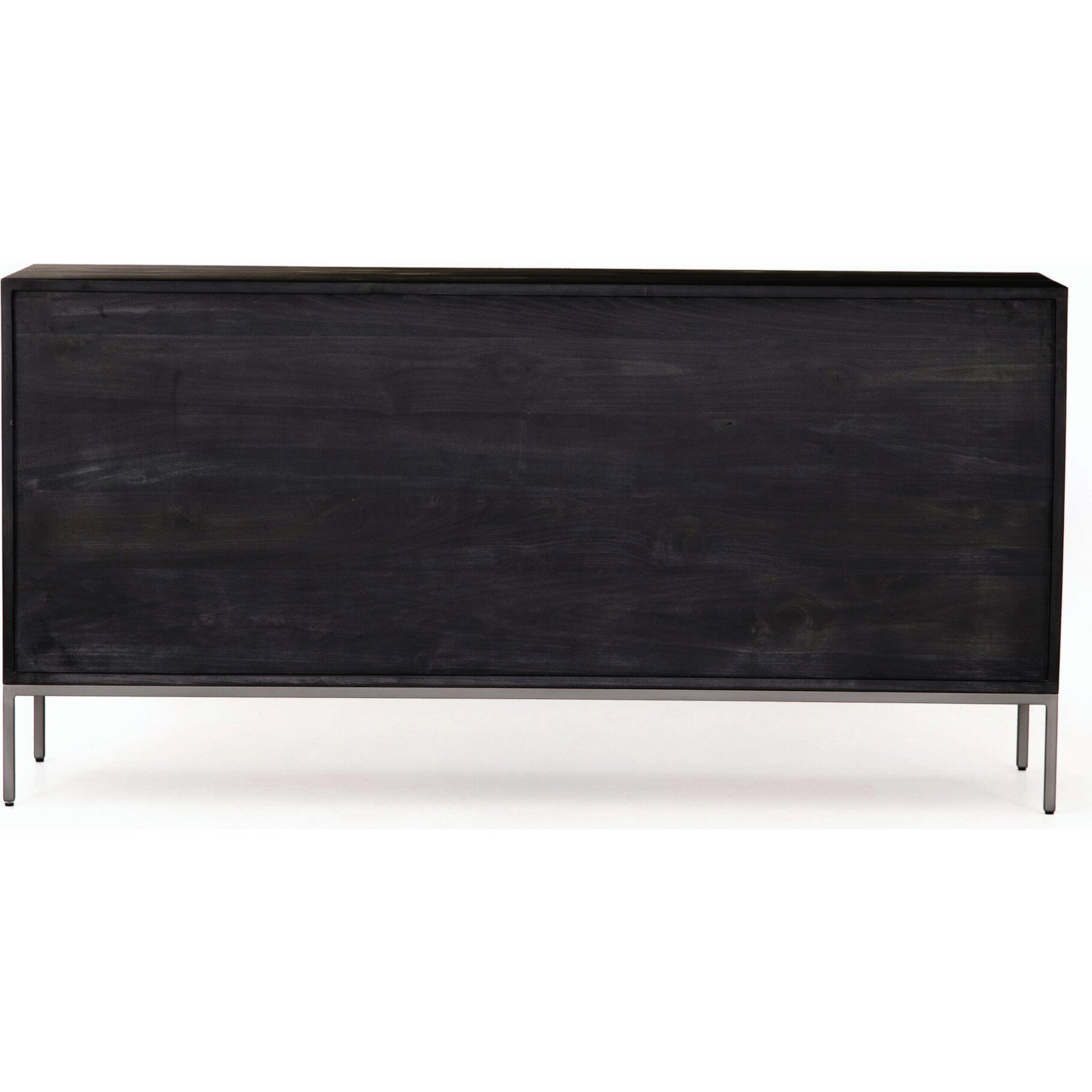 Trey 7 Drawer Dresser by Four Hands. Made from solid poplar, top grain leather in a rustic style.