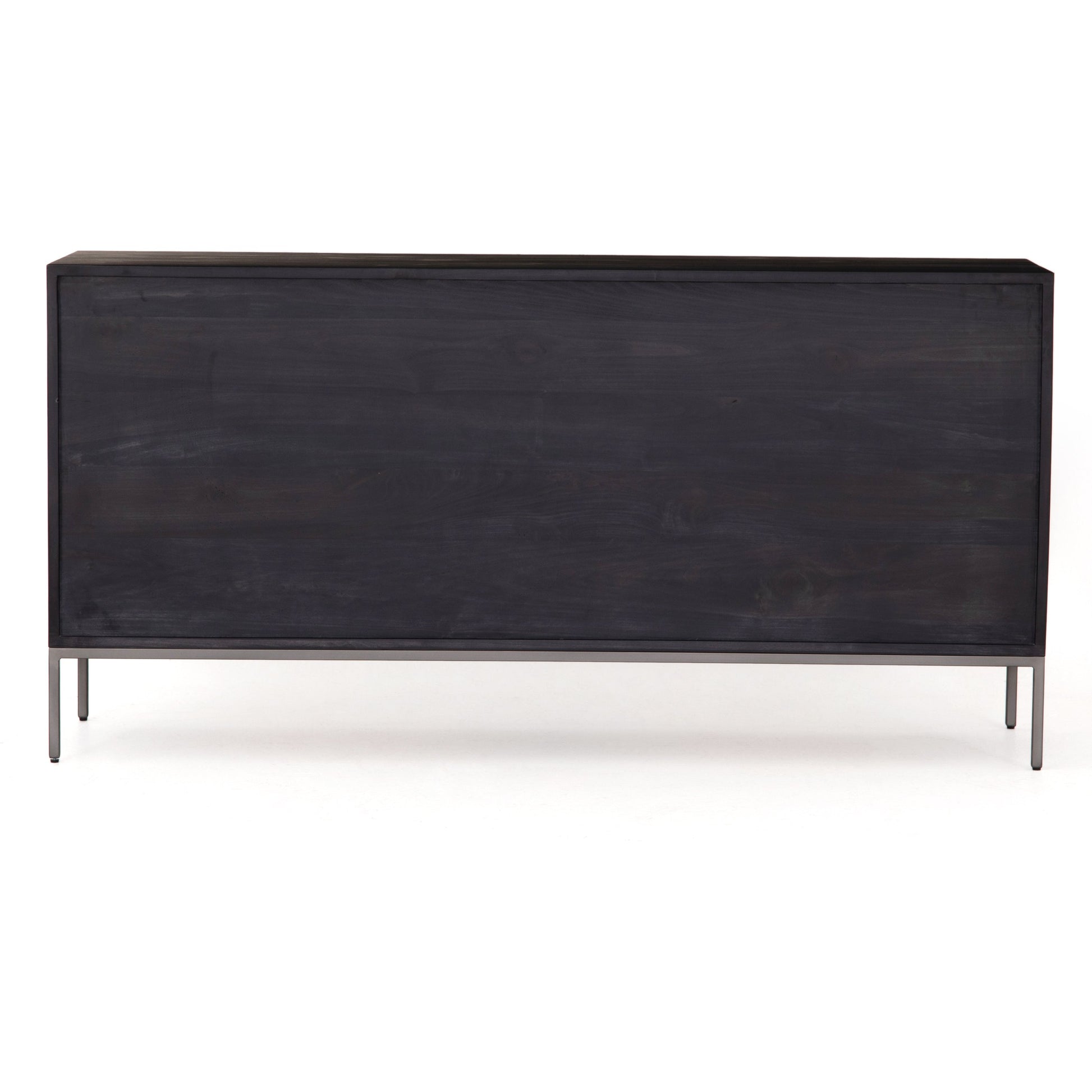 Trey 7 Drawer Dresser by Four Hands. Made from solid poplar, top grain leather in a rustic style.