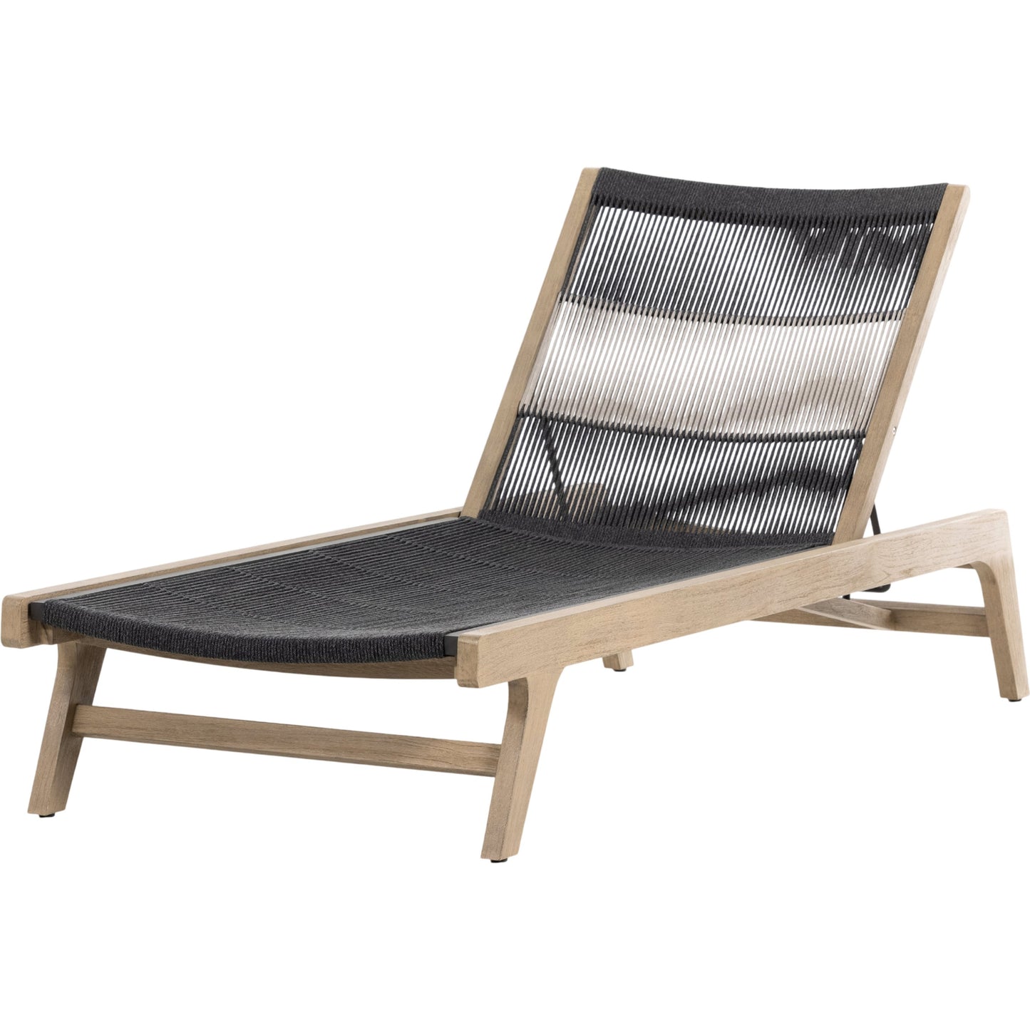 001 SI-1799293 | Primary Silo | Julian Outdoor Chaise by Four Hands. Made from solid fsc®-certified teak, 100% polypropylene in a modern style.