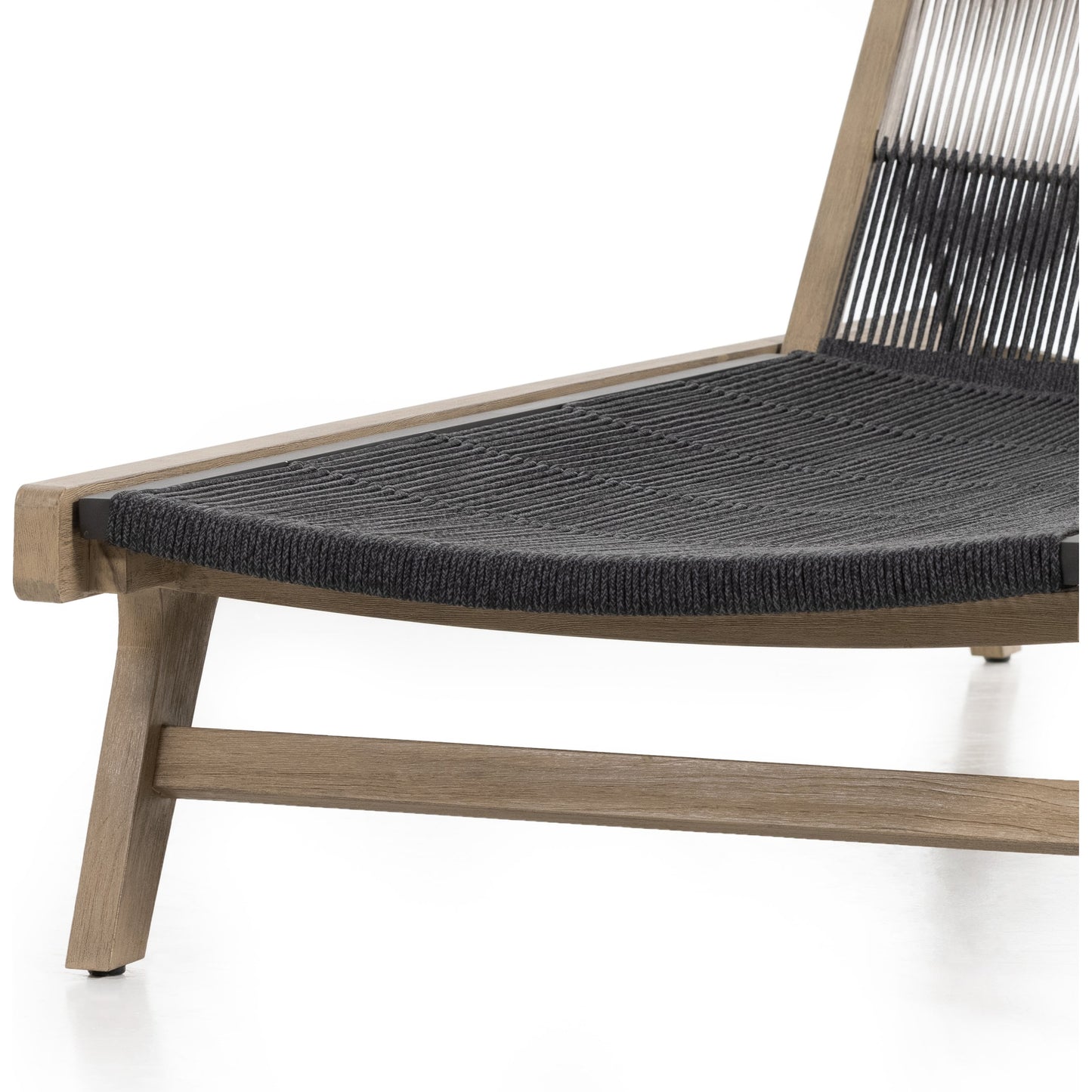 007 SI-1799293 | Additional Silo | Julian Outdoor Chaise by Four Hands. Made from solid fsc®-certified teak, 100% polypropylene in a modern style.