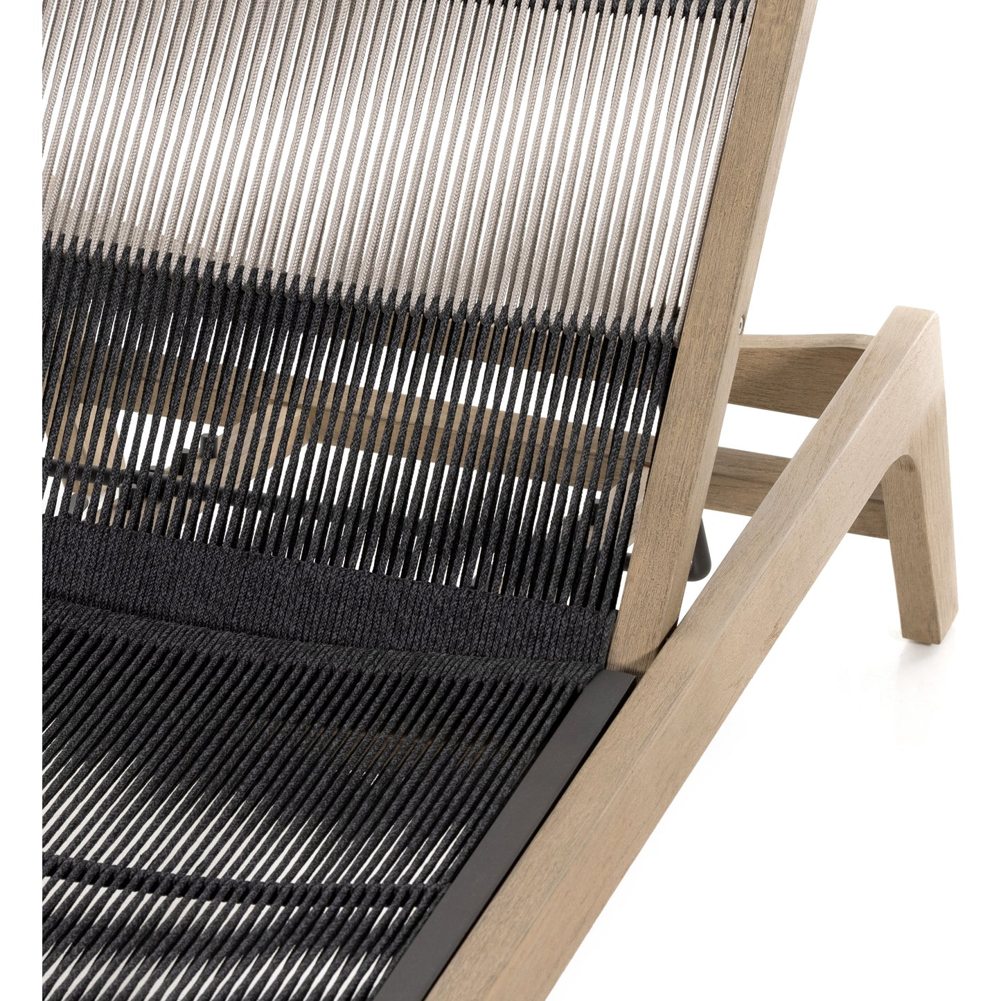 022 SI-1799293 | Additional Silo | Julian Outdoor Chaise by Four Hands. Made from solid fsc®-certified teak, 100% polypropylene in a modern style.