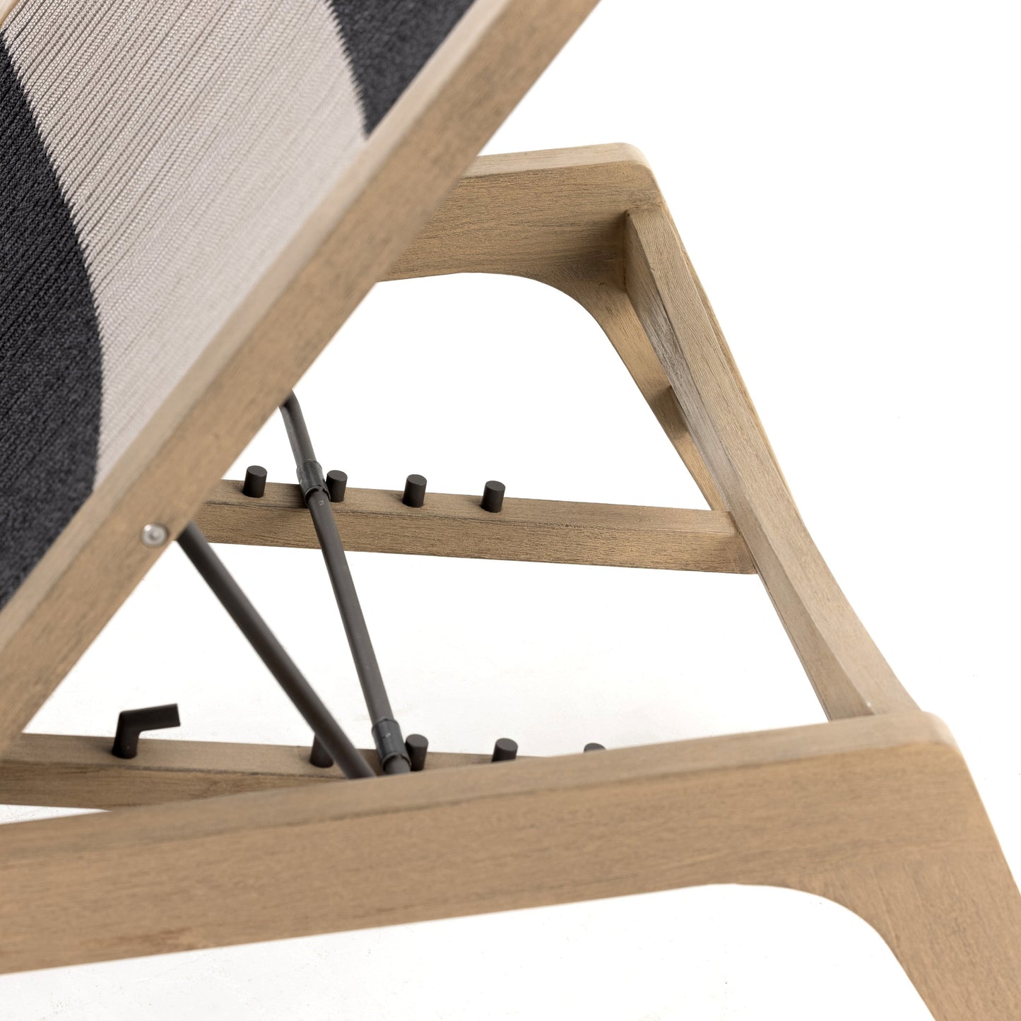 024 SI-1799293 | Additional Silo | Julian Outdoor Chaise by Four Hands. Made from solid fsc®-certified teak, 100% polypropylene in a modern style.