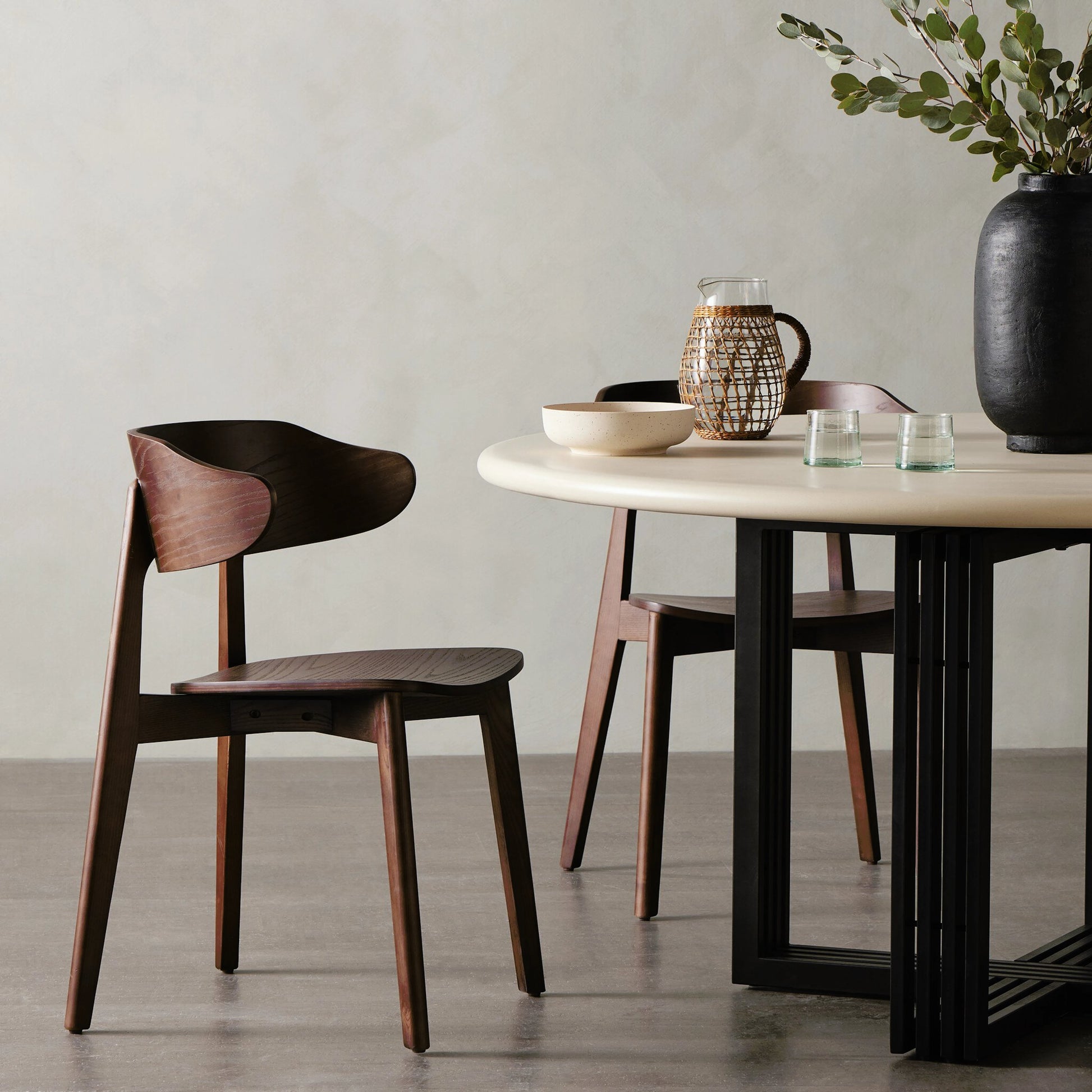 Franco Dining Chair by Four Hands. Made from solid ash, ash veneer in a modern style.