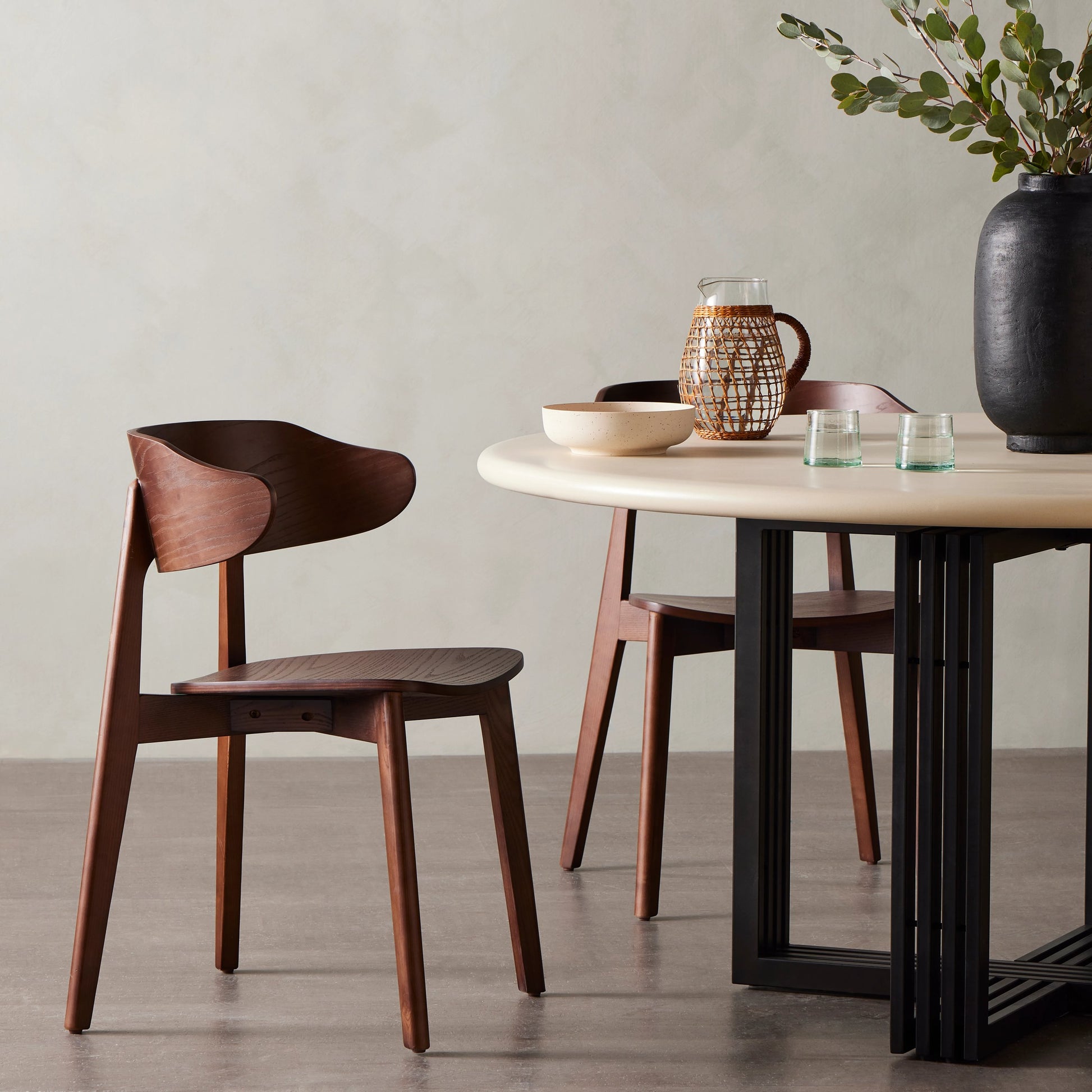 Franco Dining Chair by Four Hands. Made from solid ash, ash veneer in a modern style.