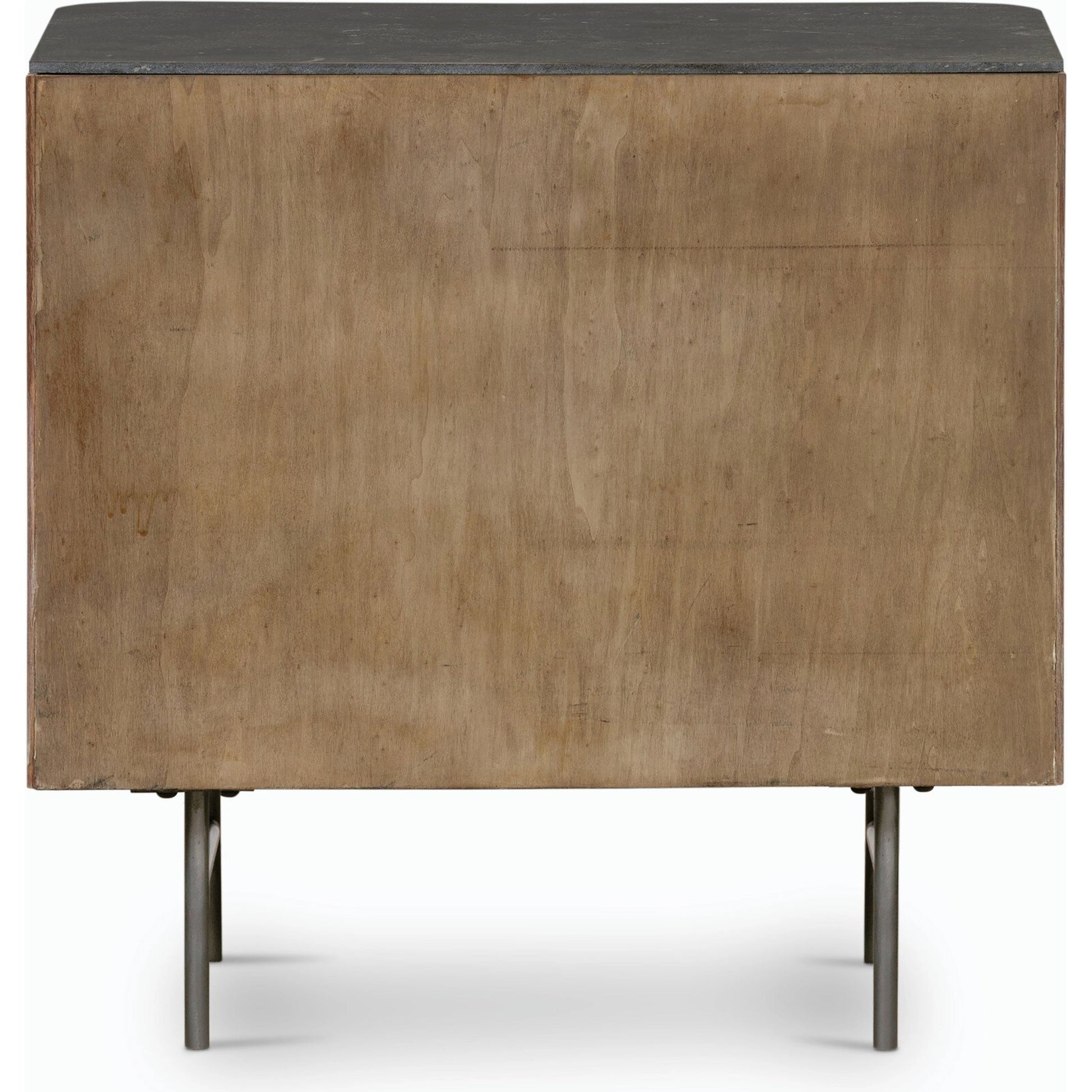 Fletcher Nightstand by Four Hands. Made from bluestone, solid oak, iron in a modern style.