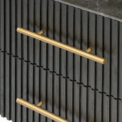 Fletcher Nightstand by Four Hands. Made from bluestone, solid oak, iron in a modern style.