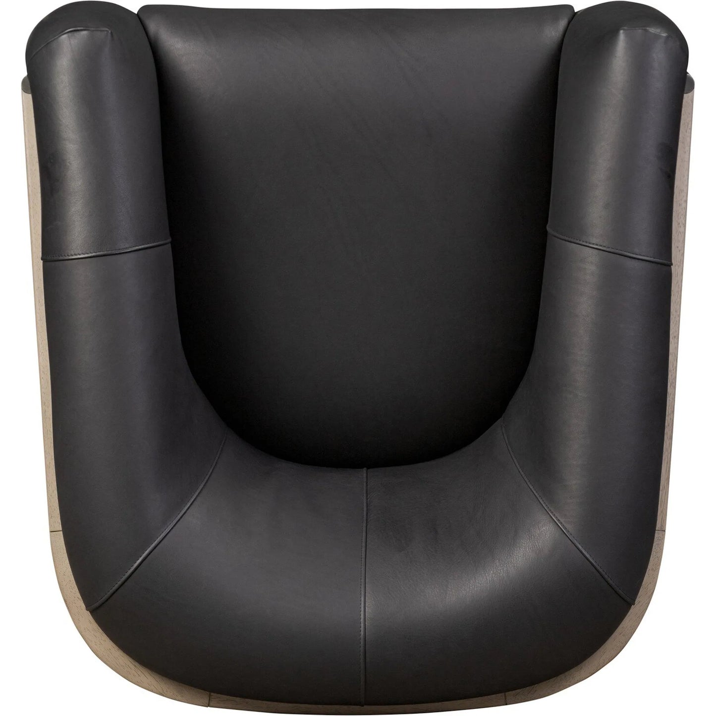 072 SI-1977308 | Additional Silo | Etta Chair by Four Hands. Made from top grain leather, iron, solid parawood in a modern style.