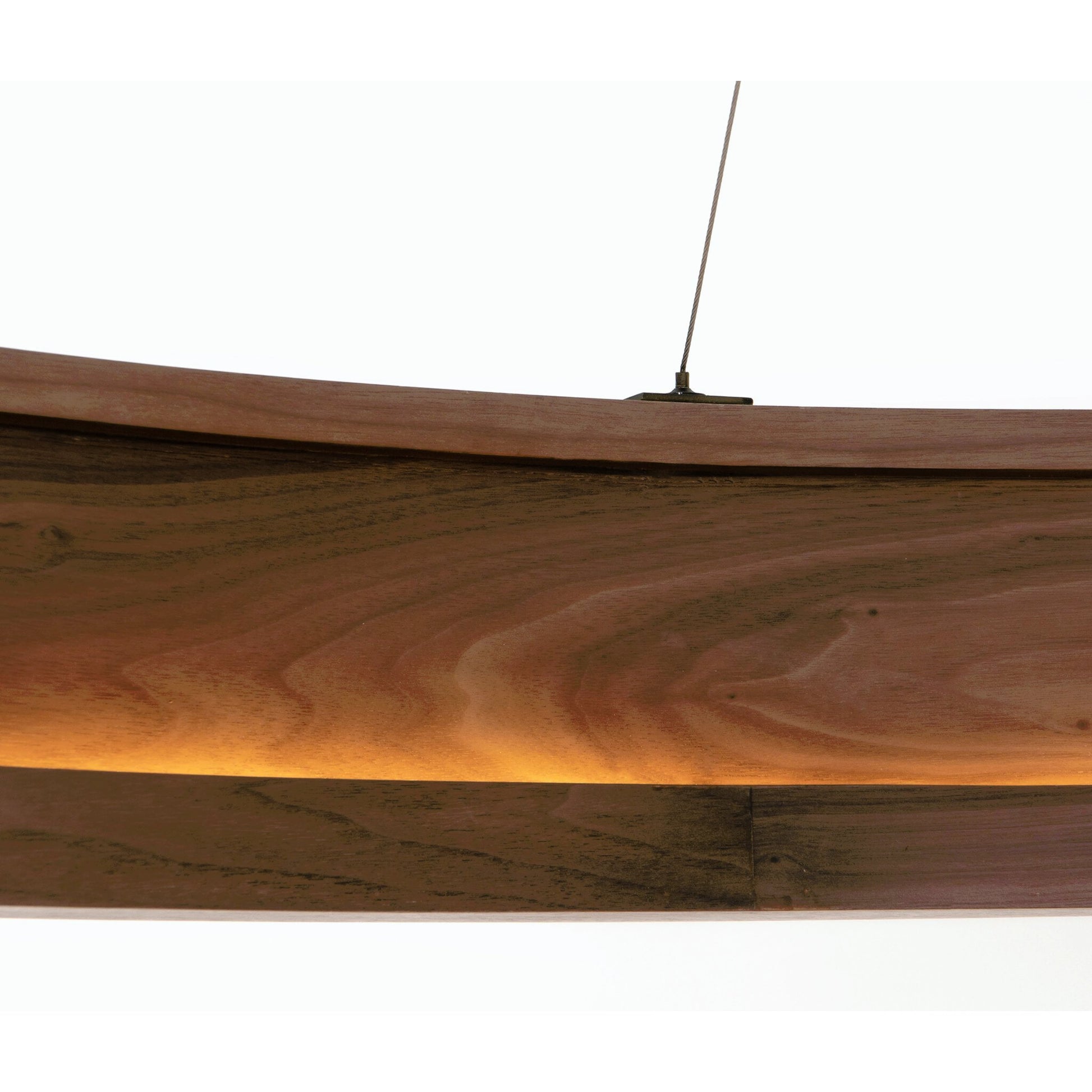 Baum Chandelier by Four Hands in dark walnut. Made from unique in a modern style.
