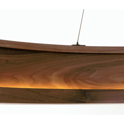 Baum Chandelier by Four Hands in dark walnut. Made from unique in a modern style.