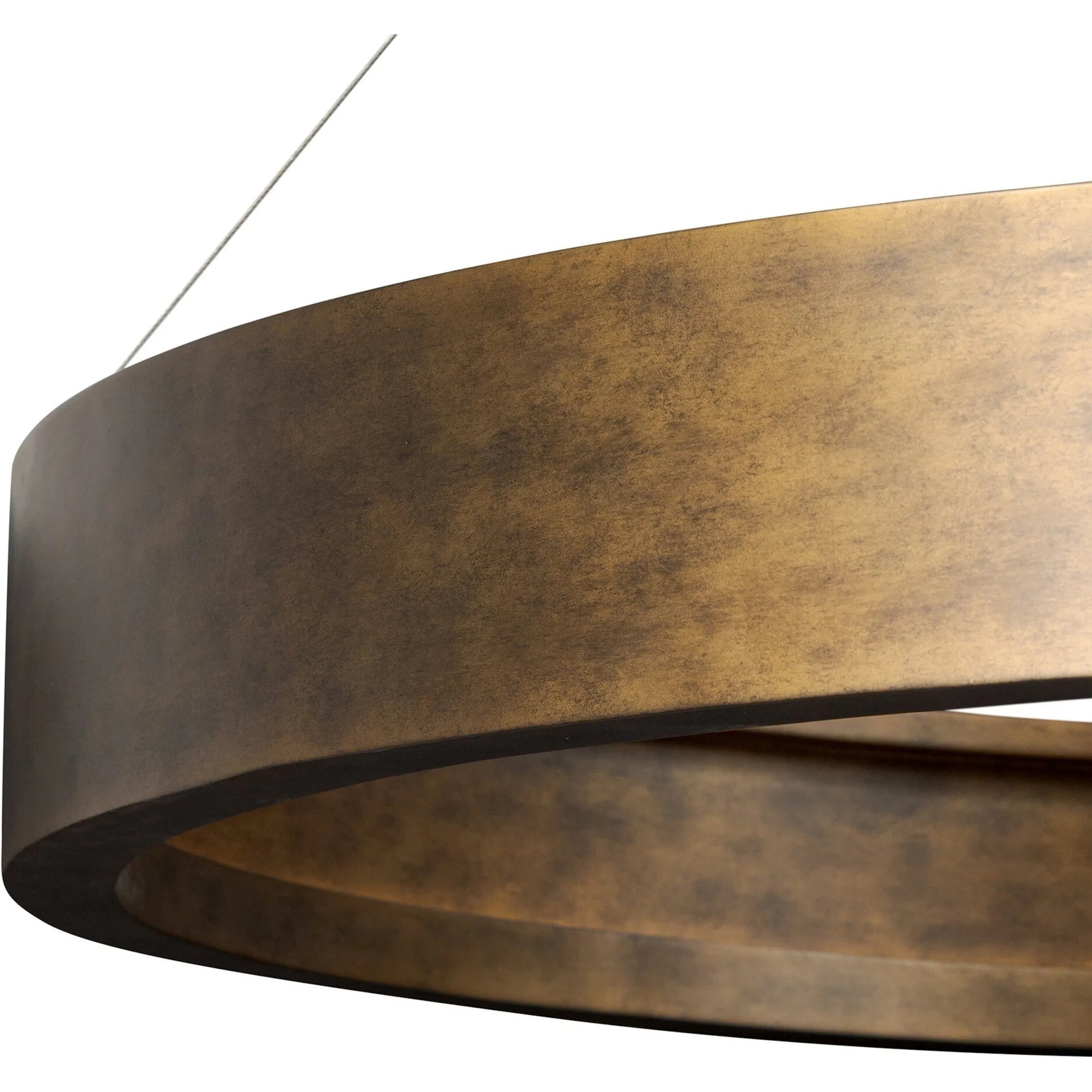 Baum Chandelier by Four Hands in dark walnut. Made from unique in a modern style.