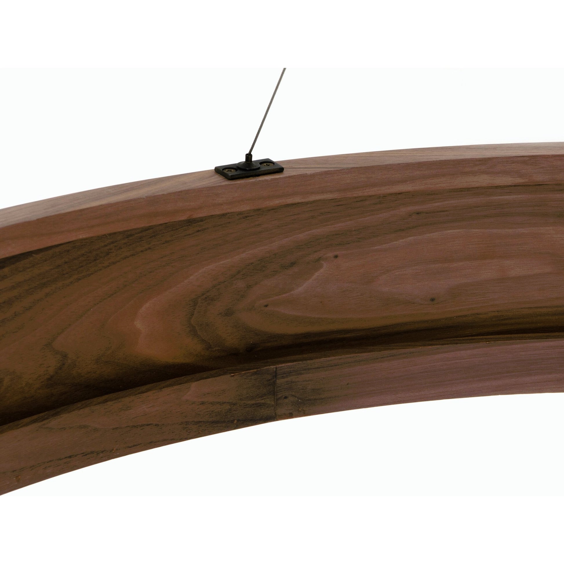Baum Chandelier by Four Hands in dark walnut. Made from unique in a modern style.