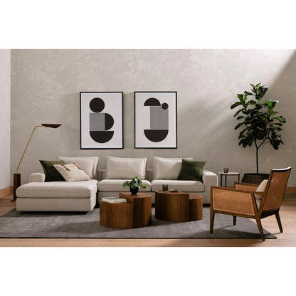 Astrid Floor Lamp by Four Hands in antique brass, dark walnut, dark brown leather. Made from walnut veneer, top grain leather, iron in a modern style.