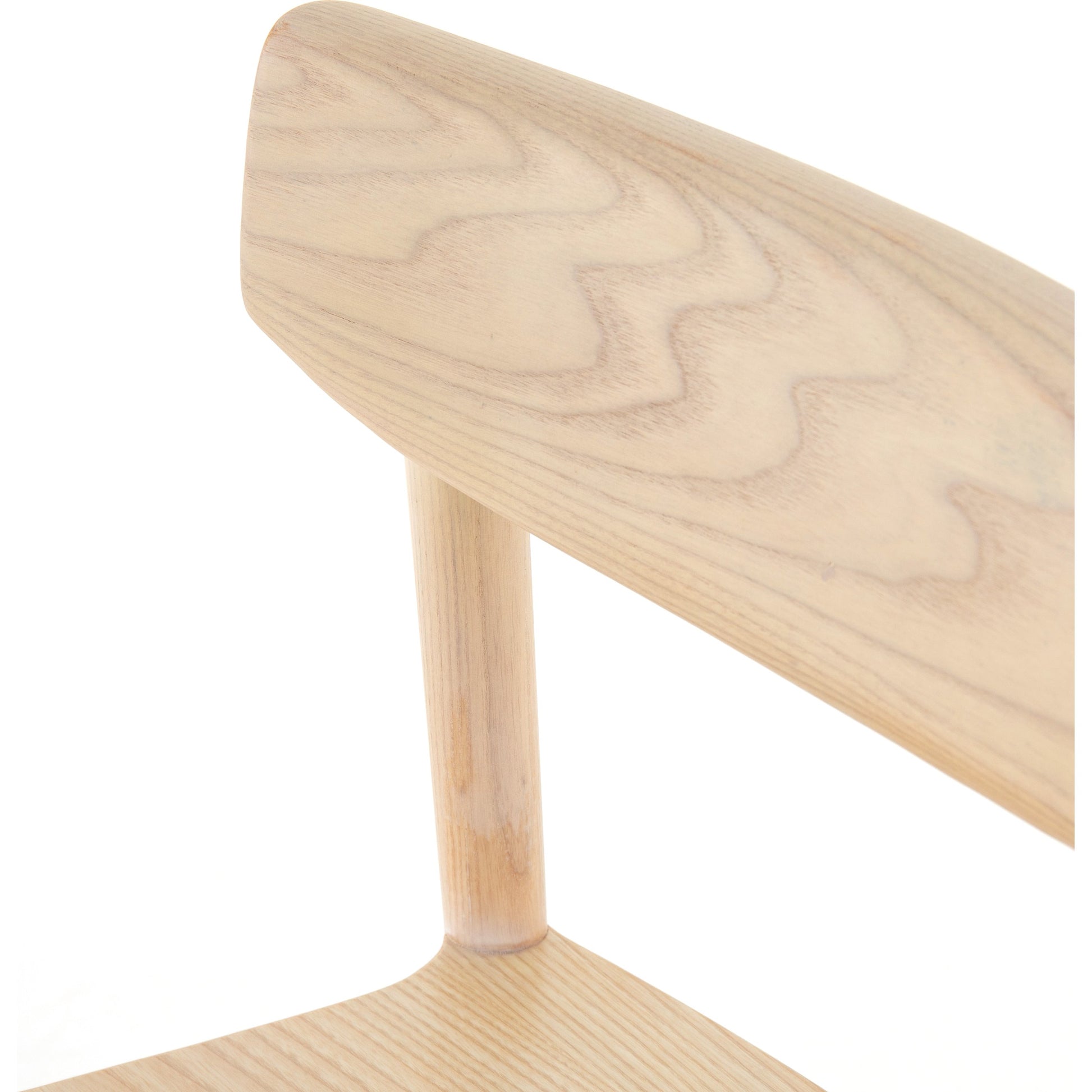 Maddie Dining Chair by Four Hands in black, black veneer. Made from solid ash, ash veneer in a modern style.