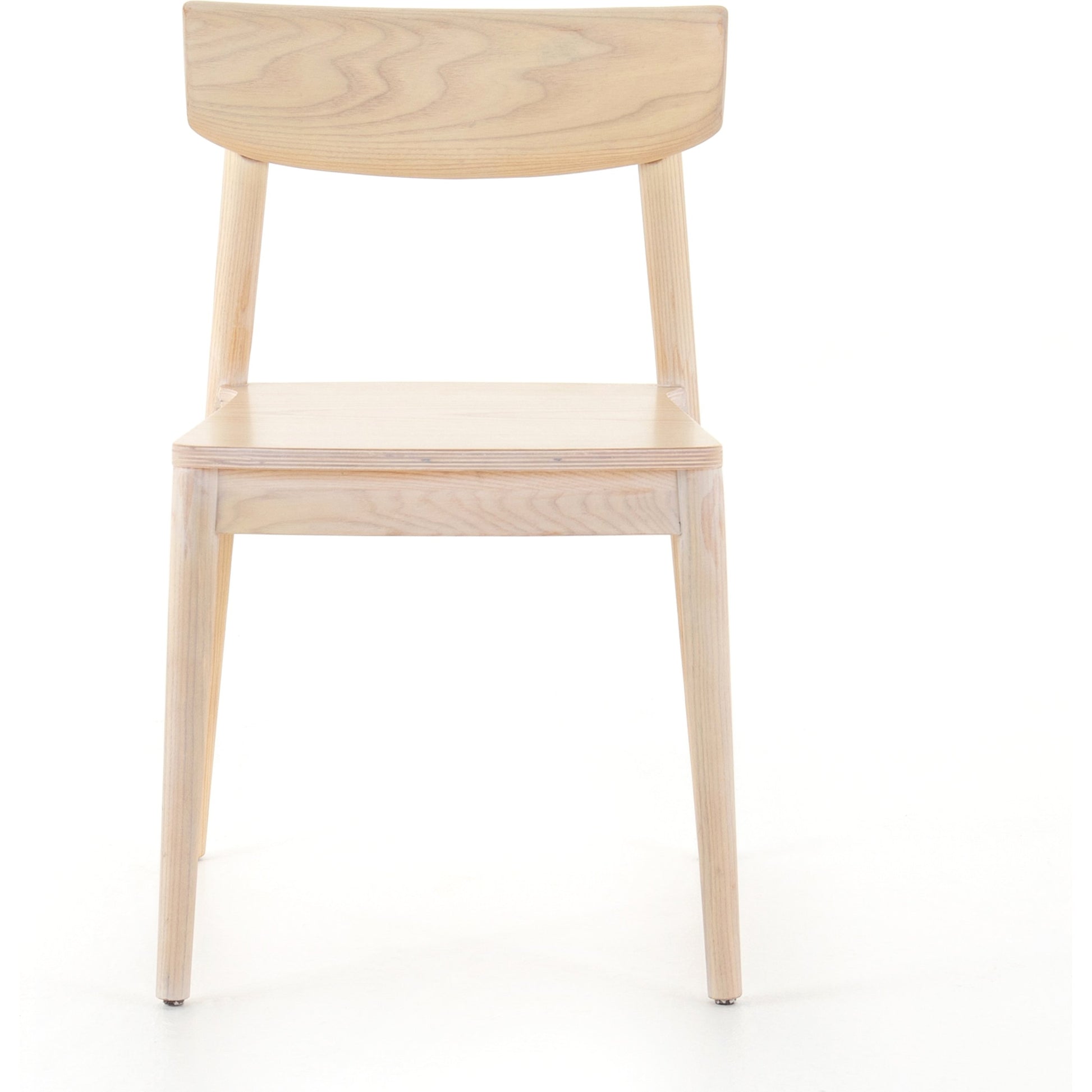 Maddie Dining Chair by Four Hands in black, black veneer. Made from solid ash, ash veneer in a modern style.