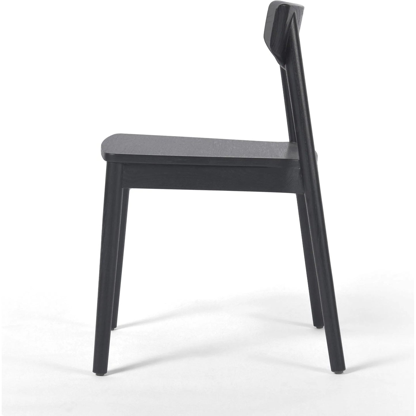021 SI-2531656 | Additional Silo | Maddie Dining Chair by Four Hands in black, black veneer. Made from solid ash, ash veneer in a modern style.