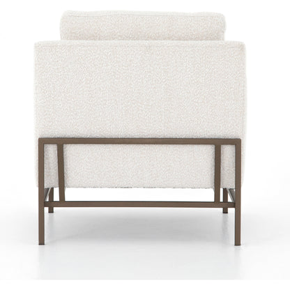 Vanna Chair by Four Hands. Made from 95% polyester, 5% acrylic, iron, 100% polyester in a modern style.