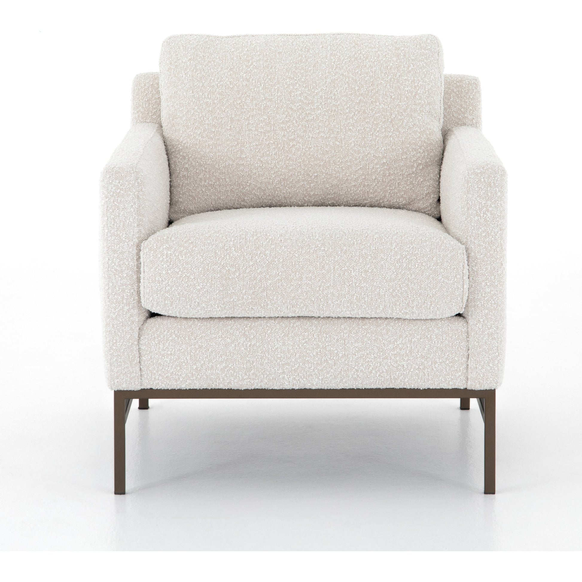 Vanna Chair by Four Hands. Made from 95% polyester, 5% acrylic, iron, 100% polyester in a modern style.