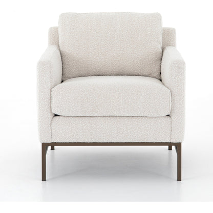 Vanna Chair by Four Hands. Made from 95% polyester, 5% acrylic, iron, 100% polyester in a modern style.