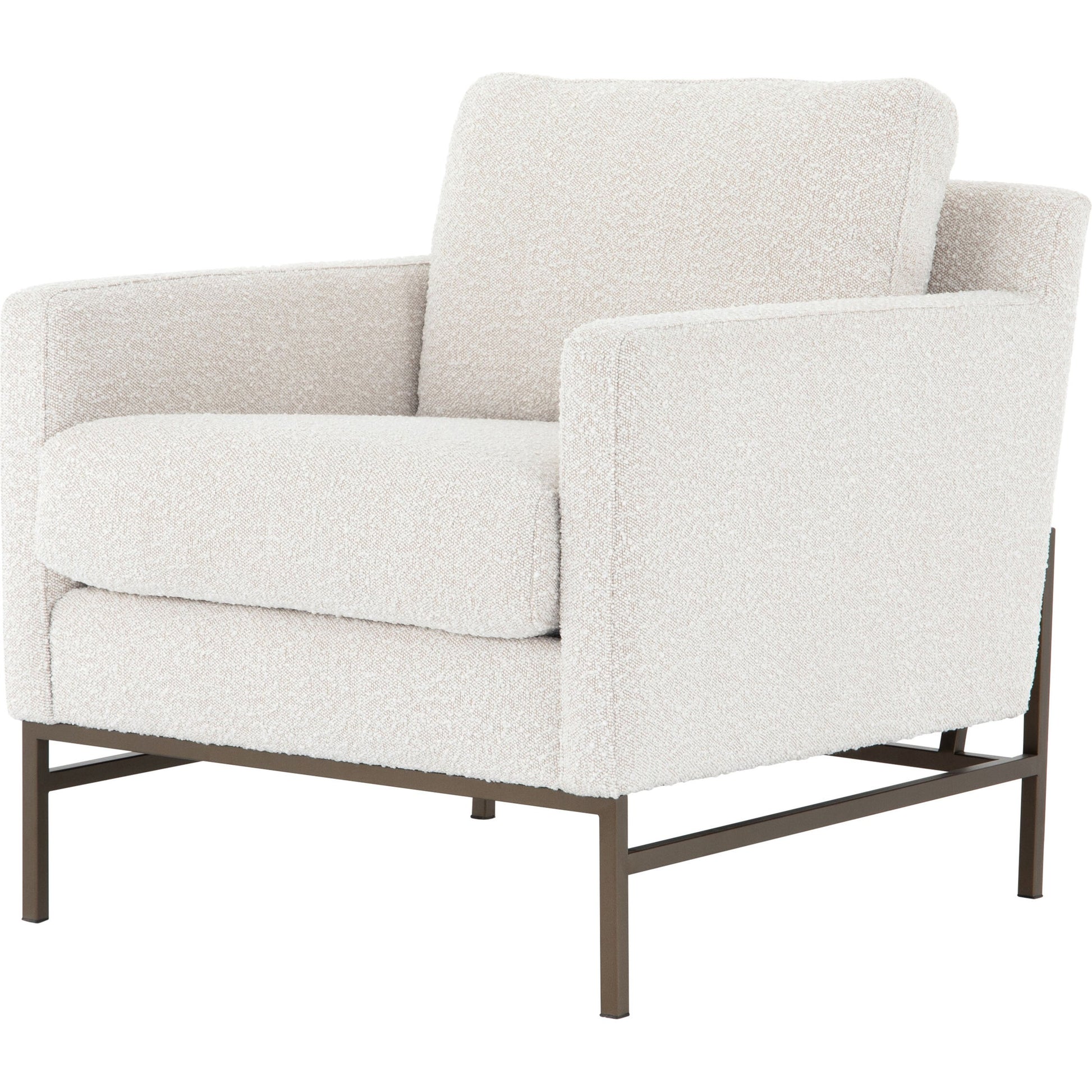 Vanna Chair by Four Hands. Made from 95% polyester, 5% acrylic, iron, 100% polyester in a modern style.