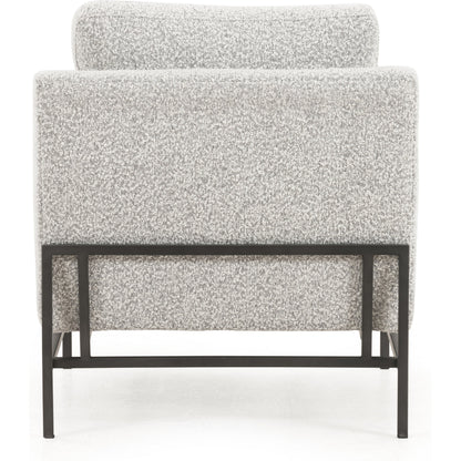 Vanna Chair by Four Hands. Made from 95% polyester, 5% acrylic, iron, 100% polyester in a modern style.