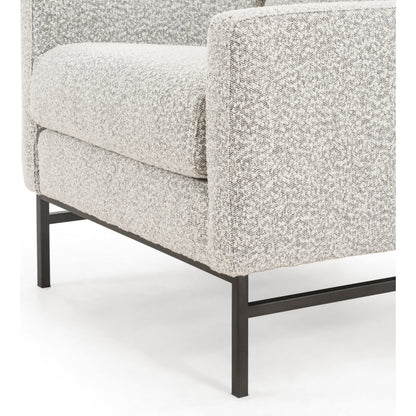 Vanna Chair by Four Hands. Made from 95% polyester, 5% acrylic, iron, 100% polyester in a modern style.