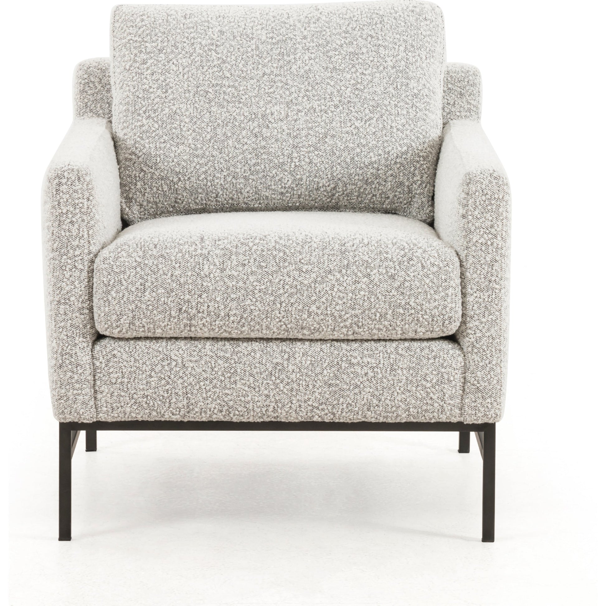 Vanna Chair by Four Hands. Made from 95% polyester, 5% acrylic, iron, 100% polyester in a modern style.
