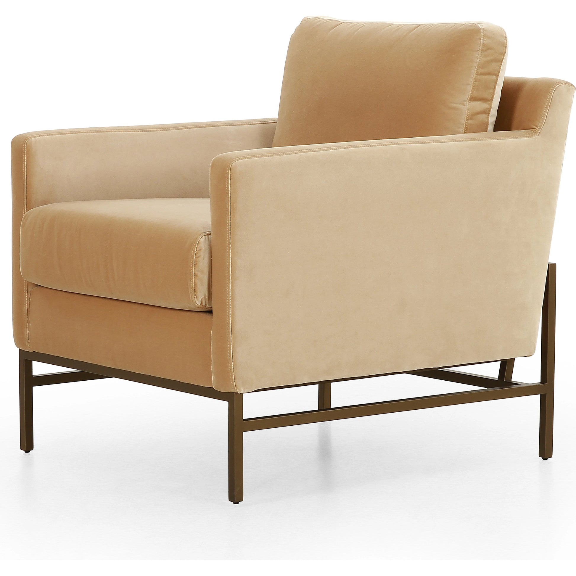 Vanna Chair by Four Hands. Made from 95% polyester, 5% acrylic, iron, 100% polyester in a modern style.