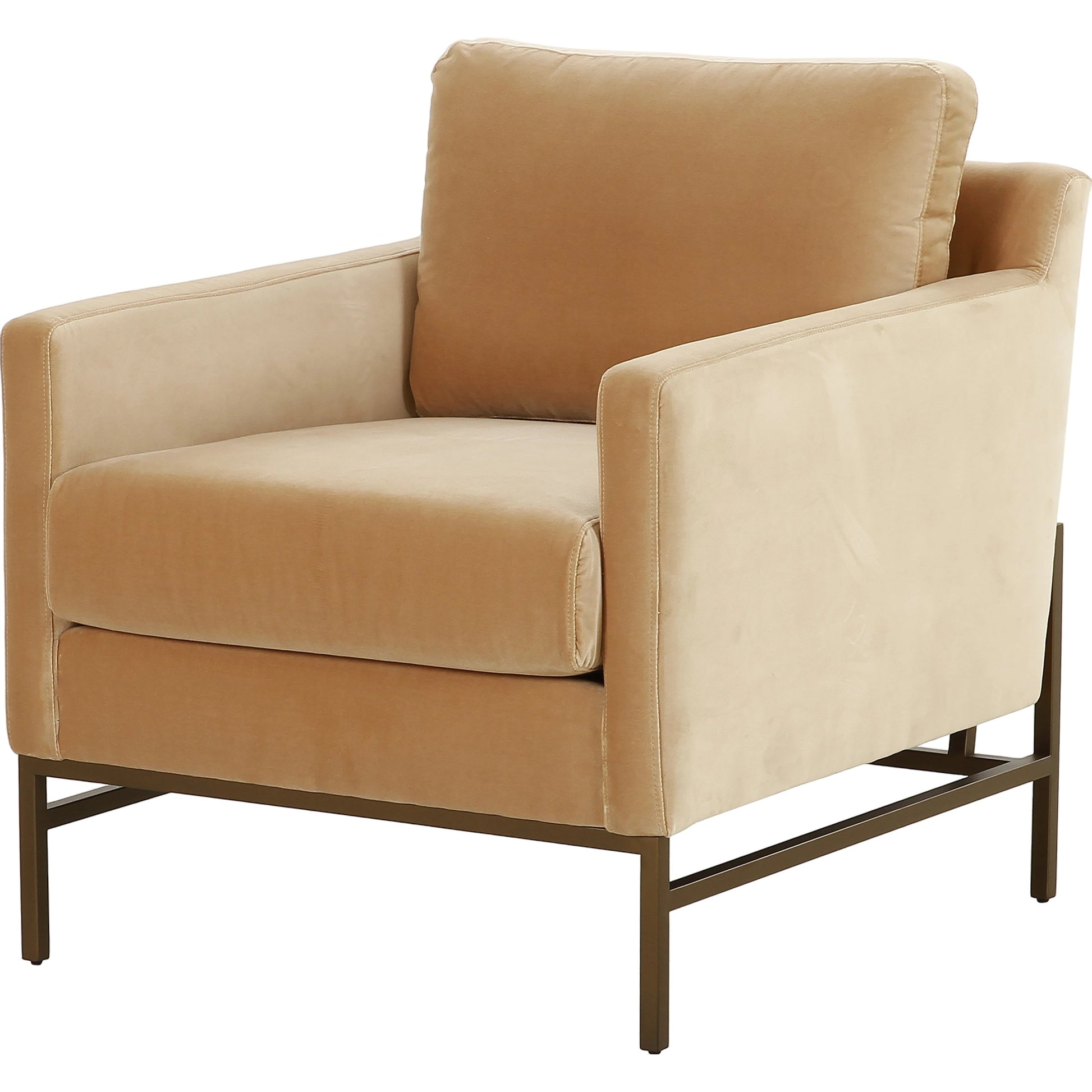 Vanna Chair by Four Hands. Made from 95% polyester, 5% acrylic, iron, 100% polyester in a modern style.