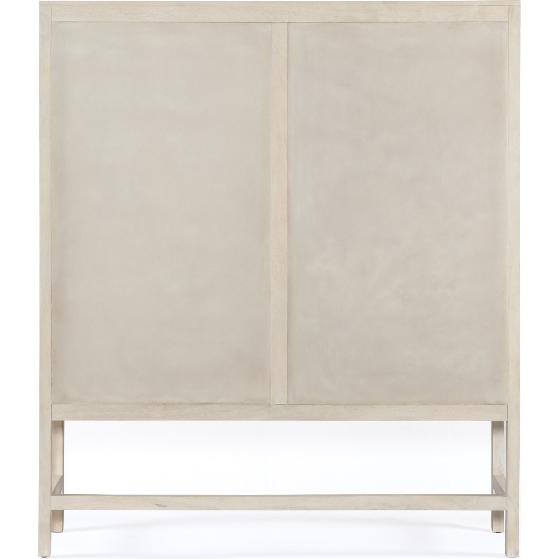 Caprice Cabinet by Four Hands in black wash mango, black natural cane. Made from cane, solid mango in a eclectic & global style.