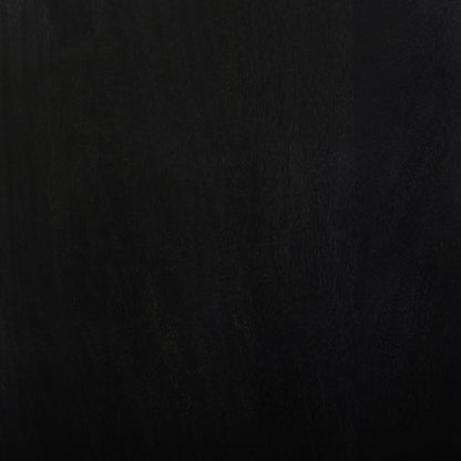 Caprice Cabinet by Four Hands in black wash mango, black natural cane. Made from cane, solid mango in a eclectic & global style.
