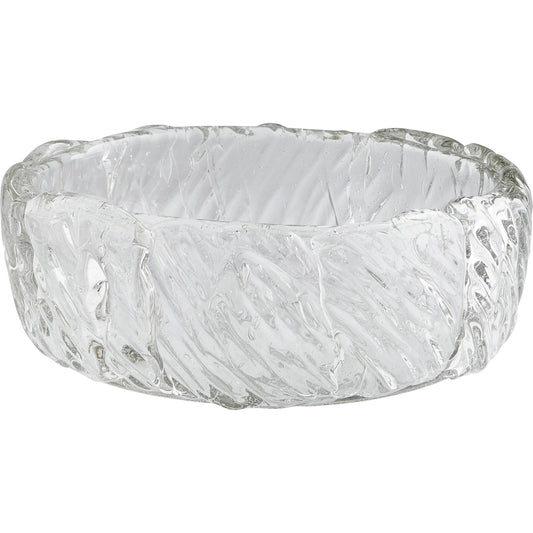 Clearly Thorough Bowl by Cyan Design in clear. Made from glass in a modern style.