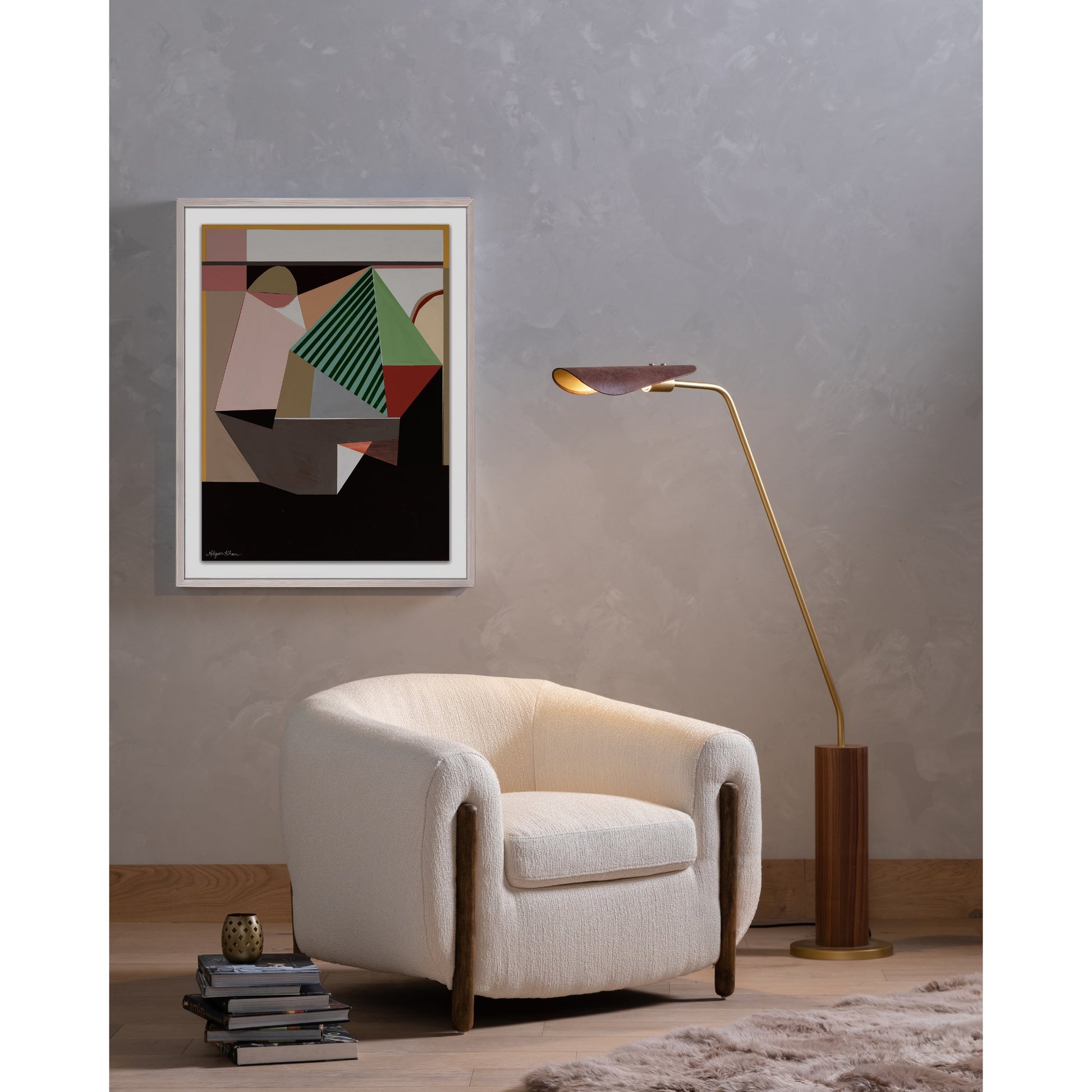 Lyla Chair by Four Hands in distressed natural. Made from unique in a modern style.